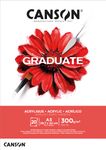 Canson Graduate Acrylic – Bloc 20 feuilles - A3 - 300g