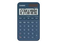 Casio SL-310YC - Calculatrice de bureau - 10 chiffres - panneau solaire, pile - bleu