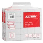 Katrin - Essuie-mains double épaisseur - pliage en Z - 160 feuilles - 25 pièces