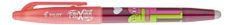Pilot – FriXion Ball Friends – Stylo effaçable – Encre bleue – Pointe moyenne – Corps rouge bordeaux
