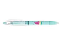 PILOT Frixion Ball Pool Party – Stylo effaçable vert pastel – Encre noire – Pointe moyenne 0,7 mm