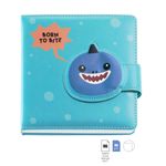 Carnet matelassé requin No Ordinatry Notes Back2Fun