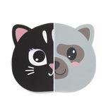 Blister de 2 carnets chat - chien Too Cute Back2Fun