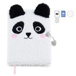 Journal intime peluche Panda Back2Fun