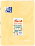 Oxford EasyBook Pastel – Cahier 24 × 32 cm – 96 pages – grands carreaux (Seyès) – jaune