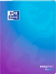 Oxford EasyBook Fusion – Cahier polypro – 24 × 32 cm – 96 pages – grands carreaux (Seyès) – bleu - disponible dans différentes couleurs