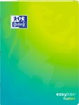 Oxford EasyBook Fusion – Cahier polypro – 24 × 32 cm – 96 pages – grands carreaux (Seyès) – vert - disponible dans différentes couleurs