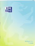 Oxford EasyBook Fusion Pastel – Cahier polypro – 24 × 32 cm – 96 pages – grands carreaux (Seyès) – Bleu