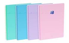 Oxford Smart Flex Ring – Cahier  21 × 29,7 cm – 100 pages – petits carreaux – coloris assortis
