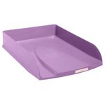 Exacompta Combo Styli Titane - Corbeille à courrier - aubergine