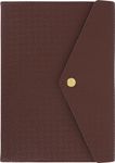 Agenda Sintra - la semaine sur 1 page et une page de note - 15,5 x 21,5 cm - marron - Oberthur