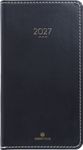 Agenda Eton - 1 semaine sur 2 pages - 9,5 x 17,5 cm - noir - Oberthur