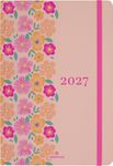 Agenda Anahita - 1 semaine sur 2 pages - 17 x 24,5 cm - pêche - Oberthur