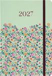 Agenda Anahita - 1 semaine sur 2 pages - 17 x 24,5 cm - vert clair - Oberthur