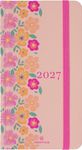 Agenda Anahita - 1 semaine sur 2 pages - 9,5 x 17,5 cm - pêche - Oberthur
