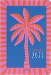 Agenda Escapade - 1 semaine sur 2 pages - 17 x 24,5 cm - palmier - Oberthur