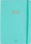 Agenda My Hello - 1 semaine sur 2 pages - 15,5 x 21,5 cm - bleu turquoise - Oberthur