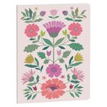 Agenda de bureau Mini Labo EasySlim 21 - 1 mois sur 2 pages - 15 x 21 cm - rose - Exacompta