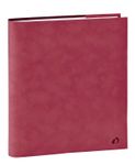 Quo Vadis - Agenda - Exécutif Color - Semainier Planning - Multilingue - Andrea - Rouge - 13 mois de décembre à décembre - 16x16 cm - Papier Clairefontaine blanc - Fabrication française
