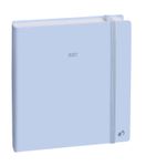 Quo Vadis - Agenda - Exécutif Color - Semainier Planning - Multilingue - Pastel - Bleu clair - 13 mois de décembre à décembre - 16x16 cm - Papier Clairefontaine blanc - Fabrication française