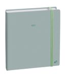 Quo Vadis - Agenda - Exécutif Color - Semainier Planning - Multilingue - Pastel - Vert clair - 13 mois de décembre à décembre - 16x16 cm - Papier Clairefontaine blanc - Fabrication française