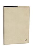 Quo Vadis - Agenda avec répertoire - Affaires - Semainier Planning - Français - Bergame - Beige - 14 mois de décembre à janvier - 10x15 cm - Papier Clairefontaine blanc - Fabrication française