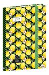 Quo Vadis - Agenda - Affaires - Semainier Planning - Français - Catalina Estrada - Citron - 14 mois de décembre à janvier - 10x15 cm - Papier Clairefontaine blanc - Fabrication française