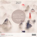 Calendrier mensuel 30X30cm HAIKU - 16 mois Aquarupella