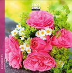 Calendrier mensuel 16X16cm BOUQUETS - 16 mois Aquarupella 