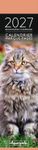 Calendrier marque-pages mensuel 4X16cm CHAT PHOTOS
