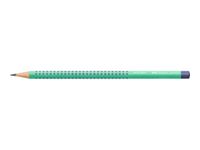 Faber-Castell - Grip 2001 - Crayon graphite B - Buzzing Blue