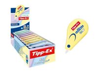 Tipp-Ex Mini Pocket Mouse - Ruban correcteur - 5 mm x 6 m - blanc mat - violet, vert, jaune, bleu, corail (pack de 10)