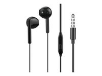 BIGBEN Connected WOW - Écouteurs filaire avec micro - jack 3,5mm - noir