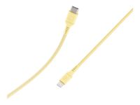 BIGBEN Connected - Câble USB - USB-C (M) pour Lightning (M) - 1.2 m - jaune