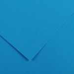 CANSON - 25 Feuilles Iris Vivaldi 50 x 65 cm - 240 g - Bleu Azur