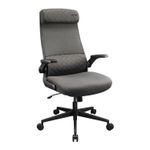Fauteuil de bureau Cougar Stryder - Accoudoirs rabattables - Appuie-tête réglable - gris