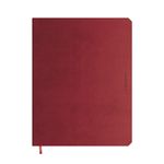 Agenda semainier vertical de KEMPEN Amarone – format L – bordeaux – Brepols