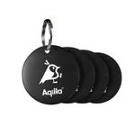Aqiila Tagbird - 4 Trackers étanches IP67 - noir