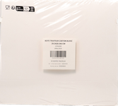 Lot de 50 Boîtes Traiteur Carton Blanc - 29,5 x 20,5 x 6 cm