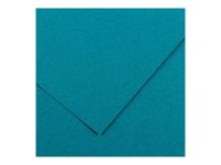 Canson Iris Vivaldi - Papier - 500 x 650 mm - 25 feuilles - bleu des mers du sud - 185 g/m²