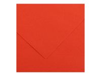 Canson Iris Vivaldi - Papier - 500 x 650 mm - 25 feuilles - tomate - 185 g/m²
