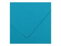 Canson Iris Vivaldi - Papier - 500 x 650 mm - 25 feuilles - bleu primaire - 240 g/m²