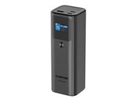 Canyon PB-2010 - Batterie externe - 27000 mAh - 140 Watt - 3 connecteurs de sortie (2 x USB-C, USB type A)