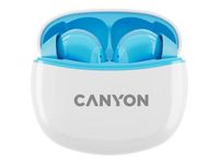 Canyon CNS-TWS5BL - Écouteurs sans fil avec micro - intra-auriculaire - Bluetooth - bleu