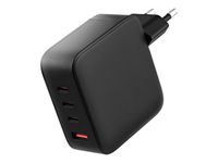 T'nB - Chargeur secteur GaN - 4 connecteurs de sortie (USB type A, 3 x USB-C) - noir