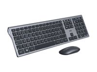 WE - Ensemble clavier et souris  sans fil - 2.4 GHz, Bluetooth - noir