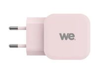 WE POP - Chargeur secteur + câble USB-C - 60W - rose