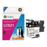 Cartouche compatible Brother LC521 - noir - G&G