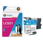Cartouche compatible Brother LC521 - cyan - G&G