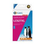 Cartouche compatible Brother LC527XL - cyan - G&G